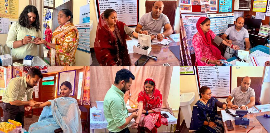 Special Health Checkup Camp Organized for Preconception Women by Swasth Khand Haroli and MP Mobile Health Service Team